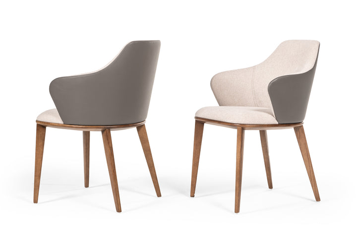 Rackham  Megan - Mid-Century Modern Walnut Dining Set