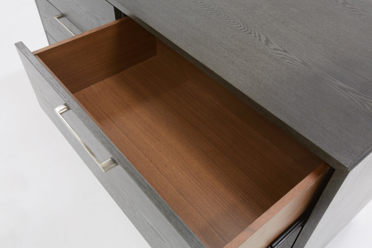 Soria Modern Grey Wash Dresser