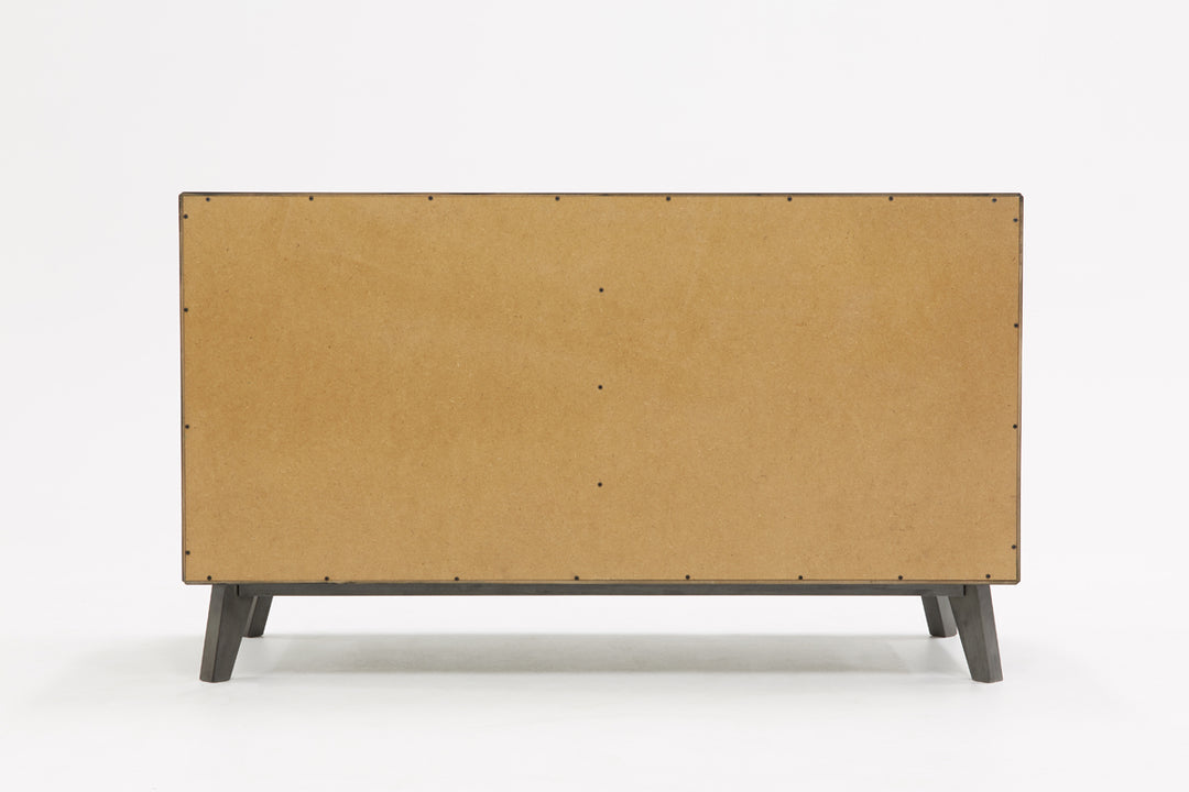 Soria Modern Grey Wash Bedroom Set