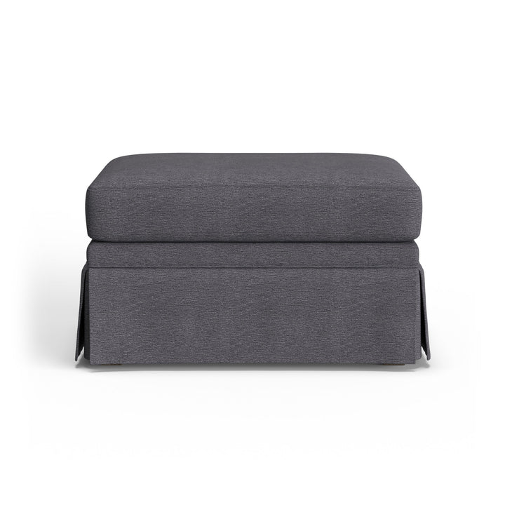 Lottie Fabric Ottoman