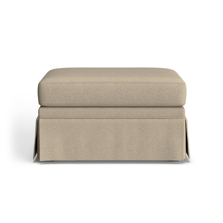 Lottie Fabric Ottoman