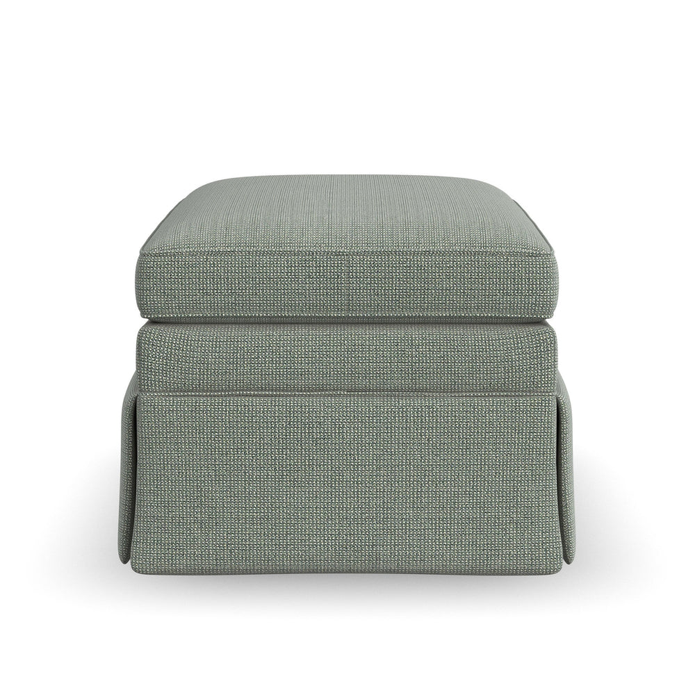 Eleanora Fabric Ottoman