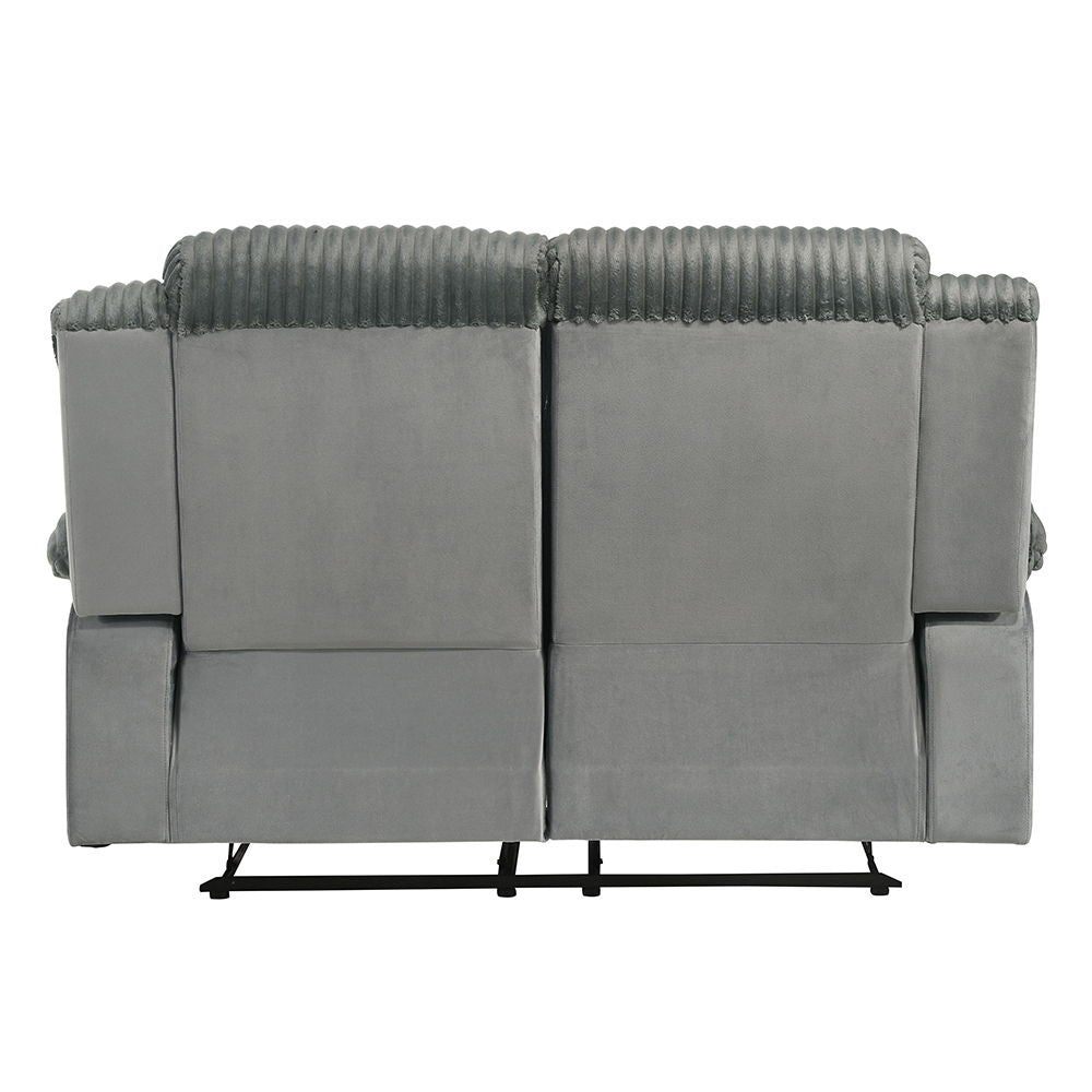 lesley-motion-loveseat-gray-corduroy-velvet
