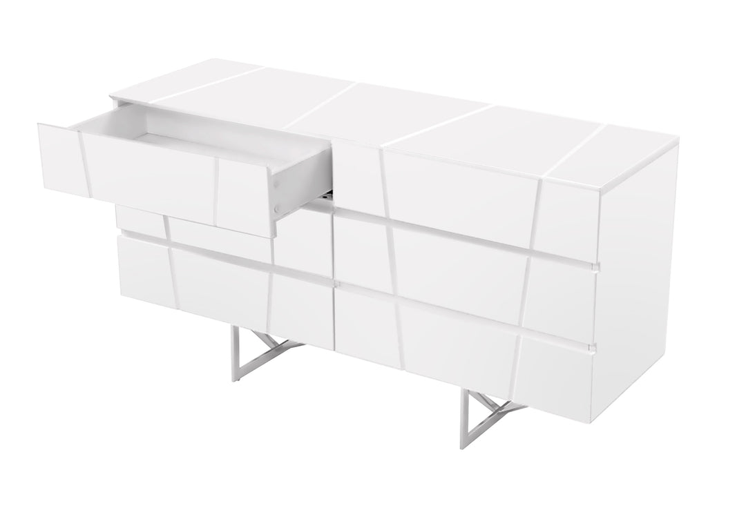 Chrysler Modern White Dresser