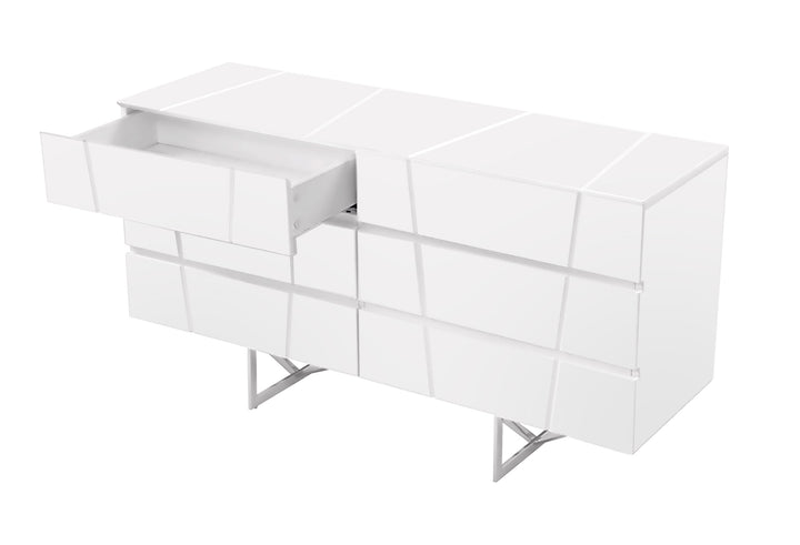 Chrysler Modern White Dresser