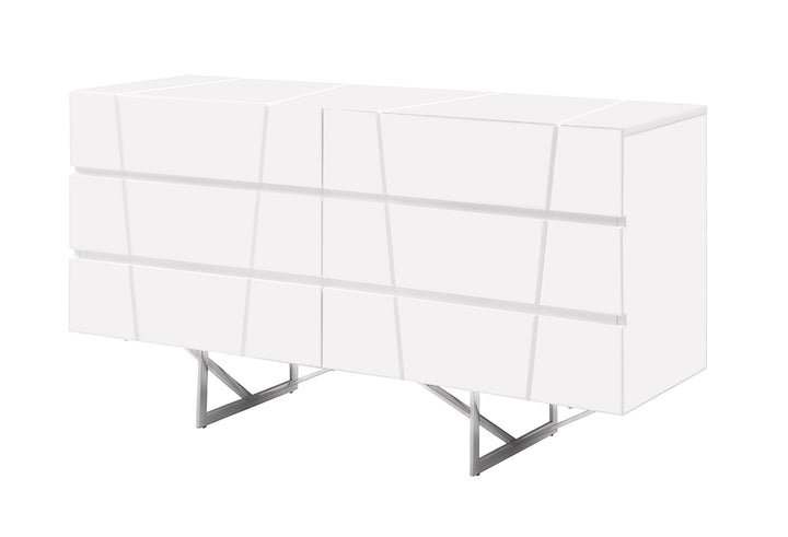 Chrysler Modern White Dresser