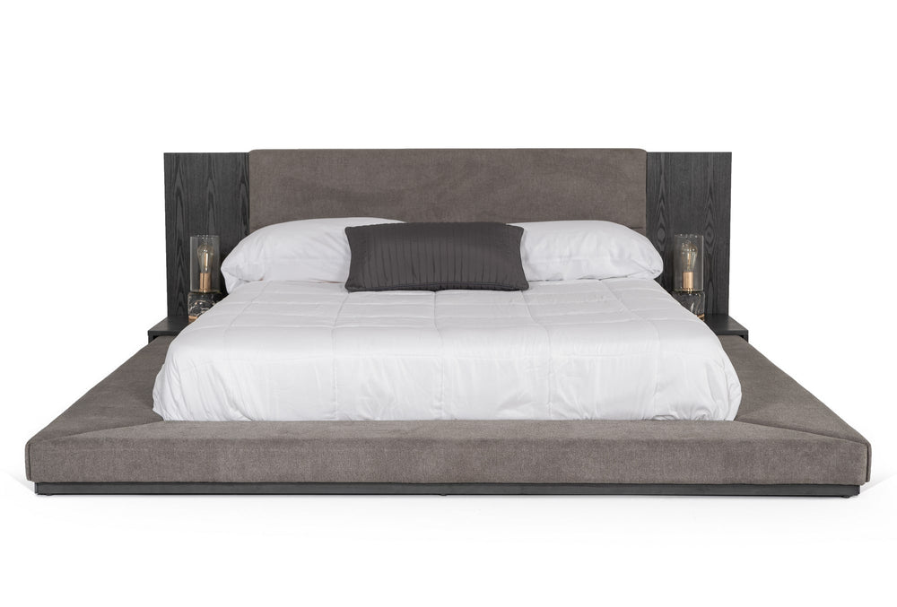 Jagger California King Modern Grey Bed - View 2