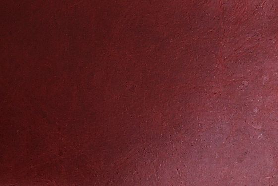 Brancaster - Ottoman - Antique Red Top Grain Leather & Aluminum