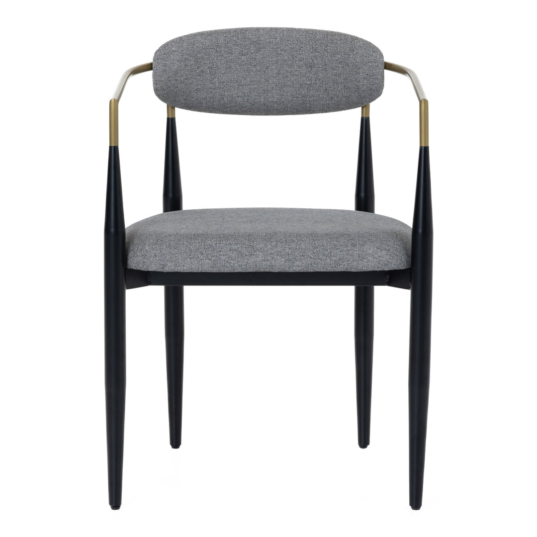 Buchtel - Mid-Century Modern Fabric Dining Chair