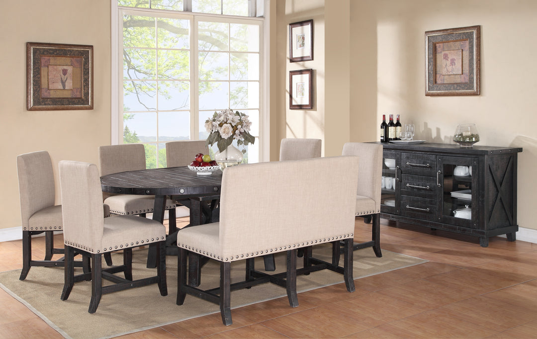 Modus Furniture 7Yc961R Yosemite Solid Wood Round Extension Table