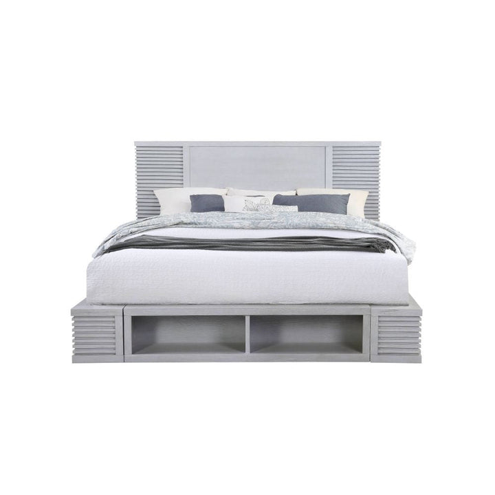 Aromas - Queen Bed - White Oak