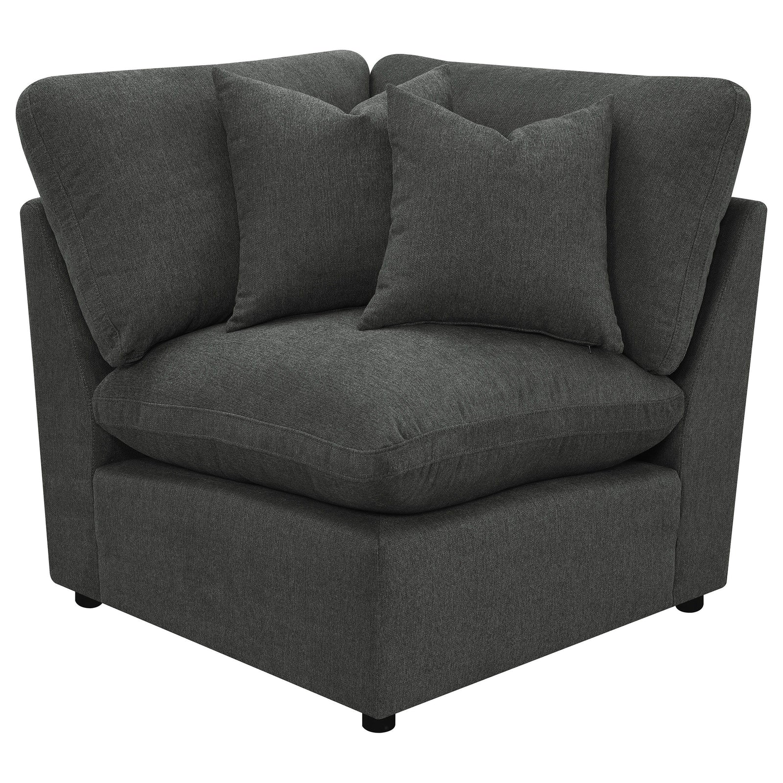 Coaster Furniture Collins - Modular Corner Chair - Dark Gray
