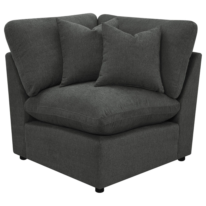 Coaster Furniture Collins - Modular Corner Chair - Dark Gray