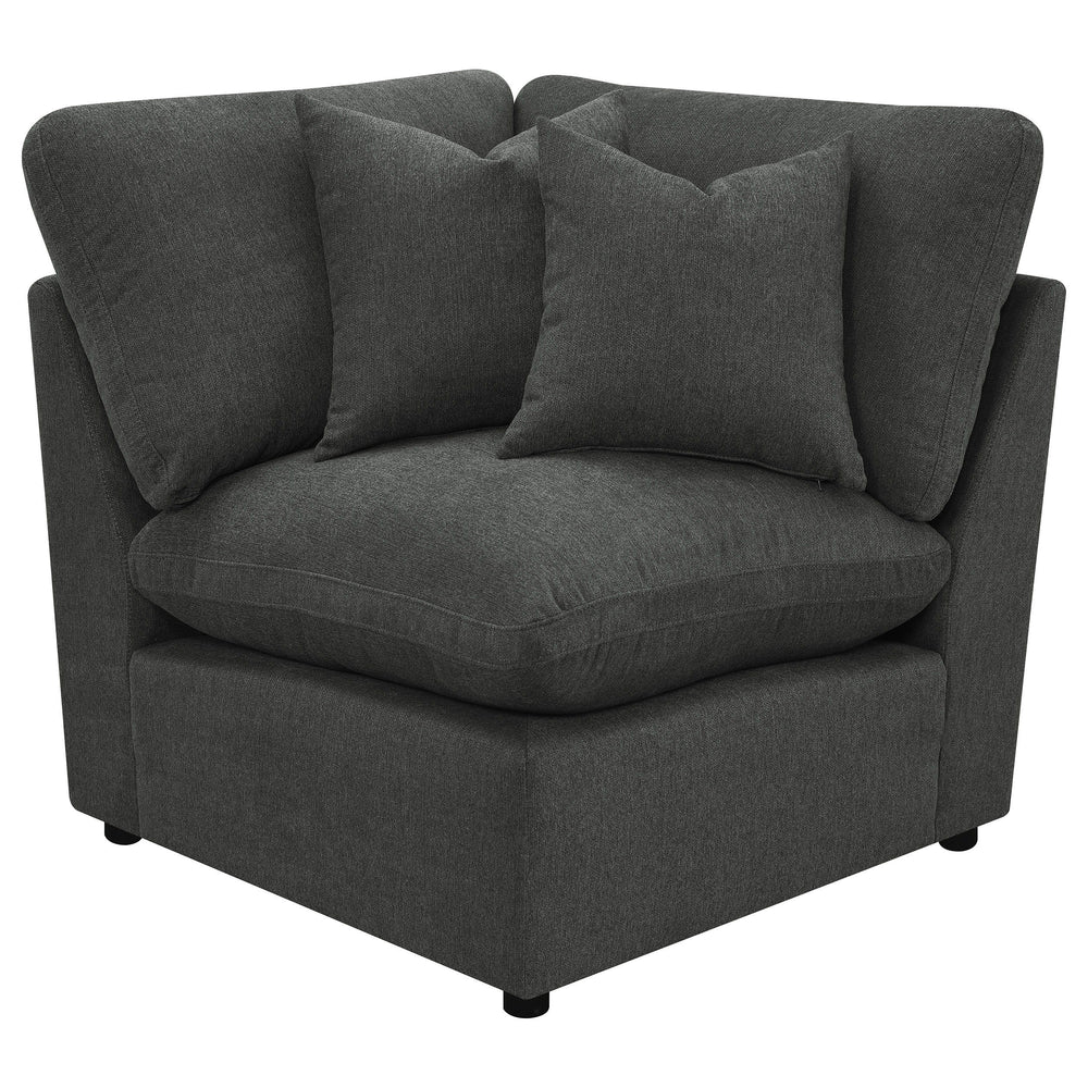 Coaster Furniture Collins - Modular Corner Chair - Dark Gray
