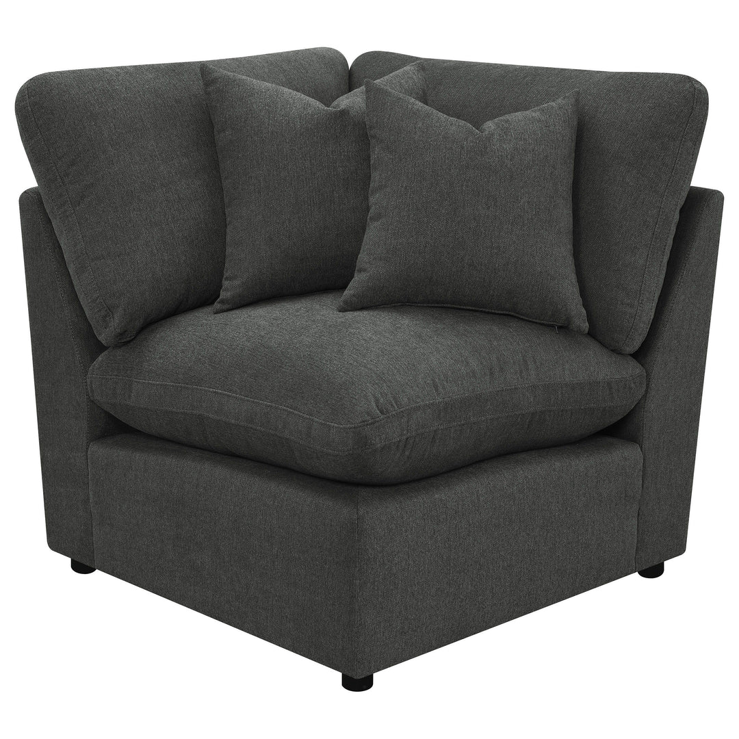 Coaster Furniture Collins - Modular Corner Chair - Dark Gray