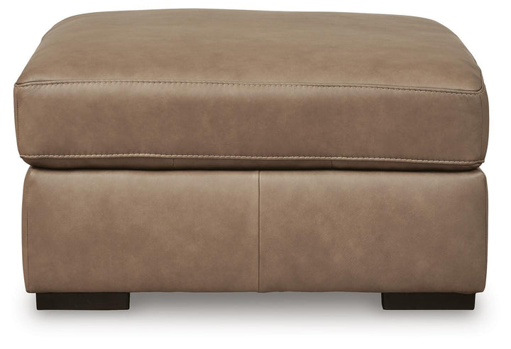 Veronella Oversized Accent Ottoman - Dark Brown (3)