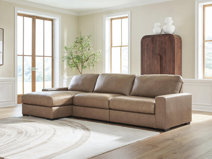 Veronella 3-Piece Sectional with Chaise - Sahara (3)