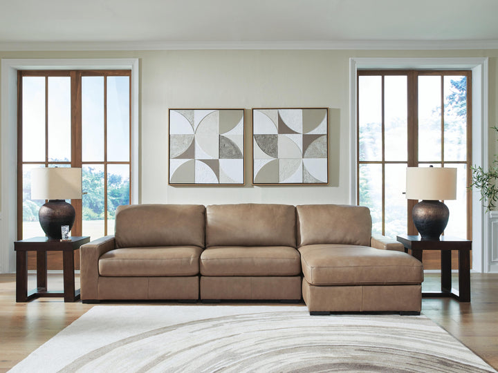 Veronella 3-Piece Sectional with Chaise - Sahara (2)