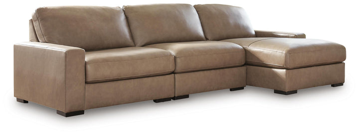 Veronella 3-Piece Sectional with Chaise - Sahara (1)