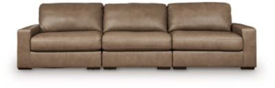 Veronella 3-Piece Sectional Sofa - Dark Brown - Dark Brown