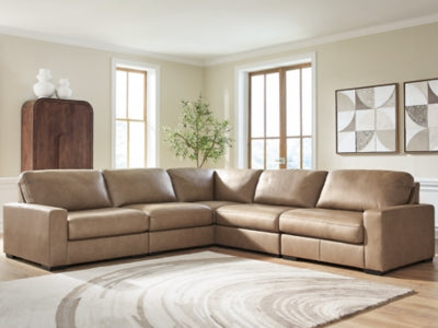 Veronella 5-Piece Sectional - Dark Brown