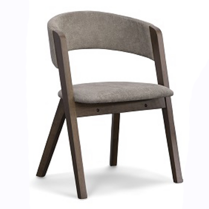 Grover - Modern Grey &amp; Dark Wenge Dining Chair (Set of 2)