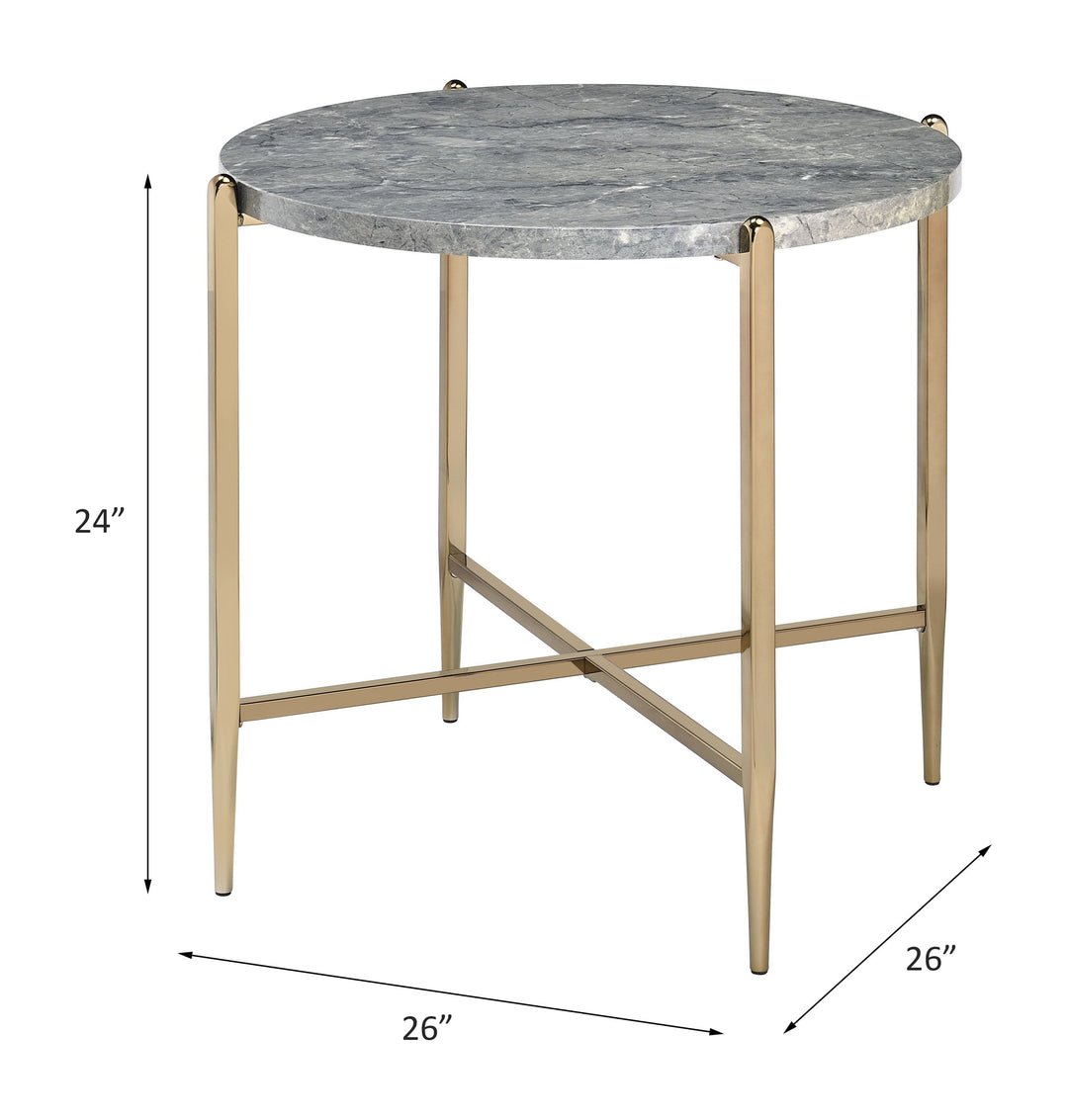 tainte-end-table-faux-marble-top-champagne