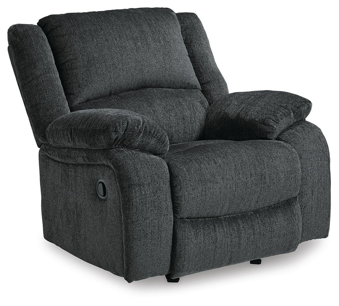 Draycoll Recliner - Dark Gray (1)