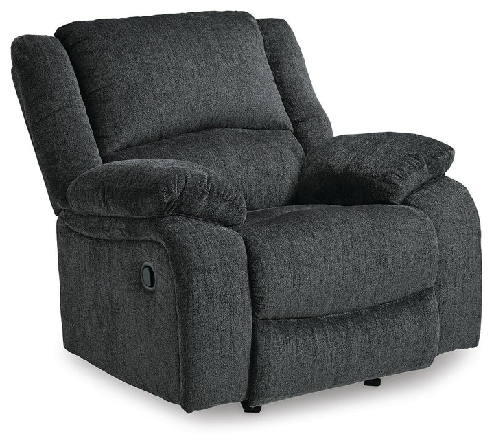 Draycoll Recliner - Dark Gray (1)