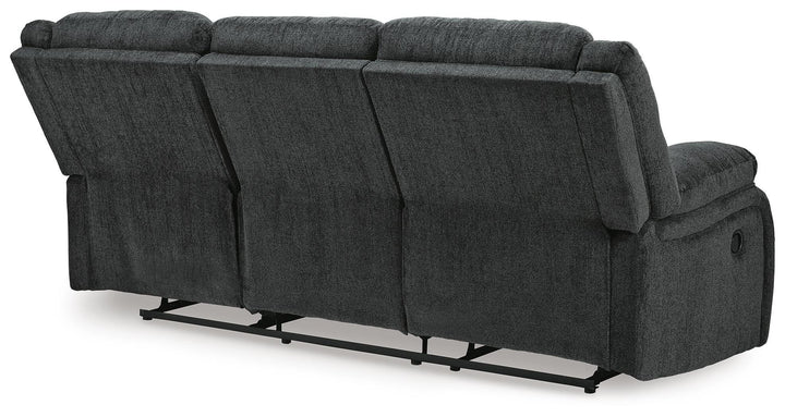 Draycoll Reclining Sofa - Dark Gray (5)