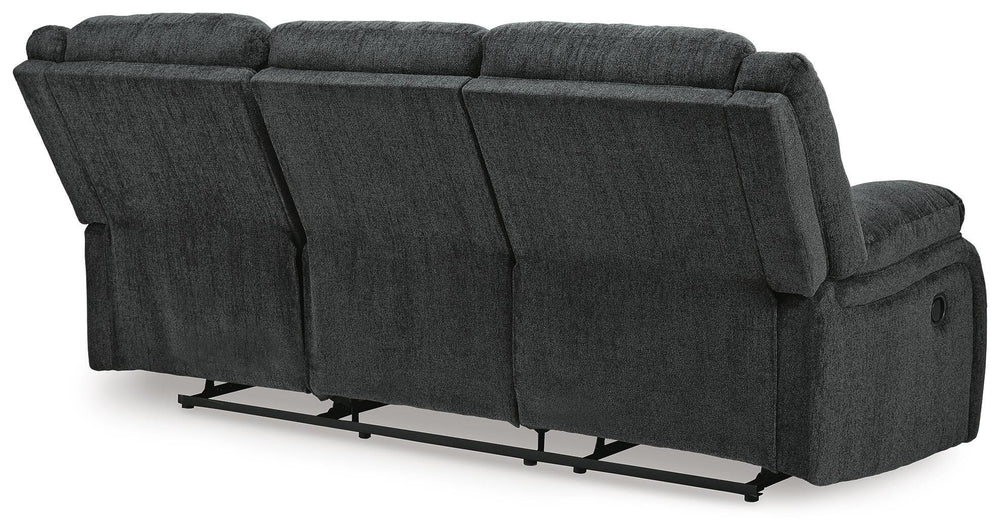 Draycoll Reclining Sofa - Dark Gray (5)