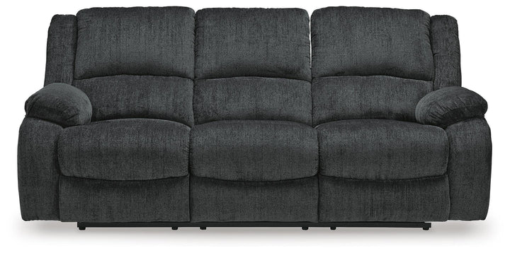 Draycoll Reclining Sofa - Dark Gray (1)