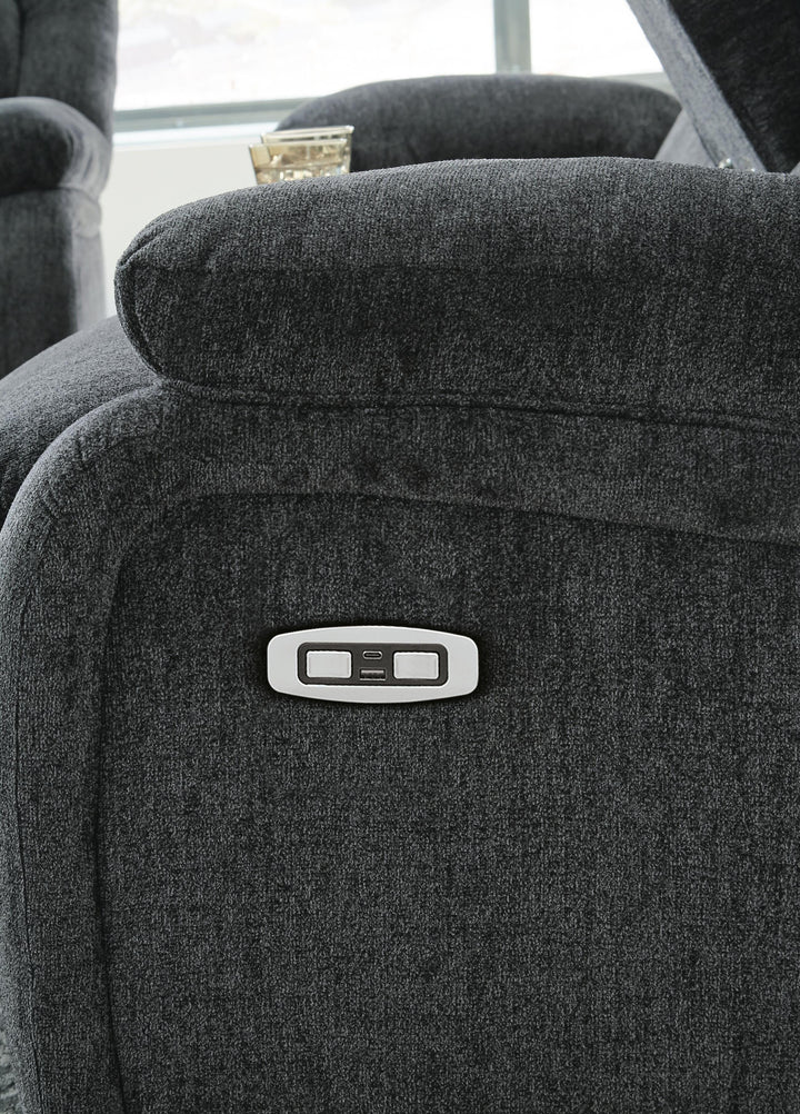 Draycoll Recliner - Dark Gray (8)