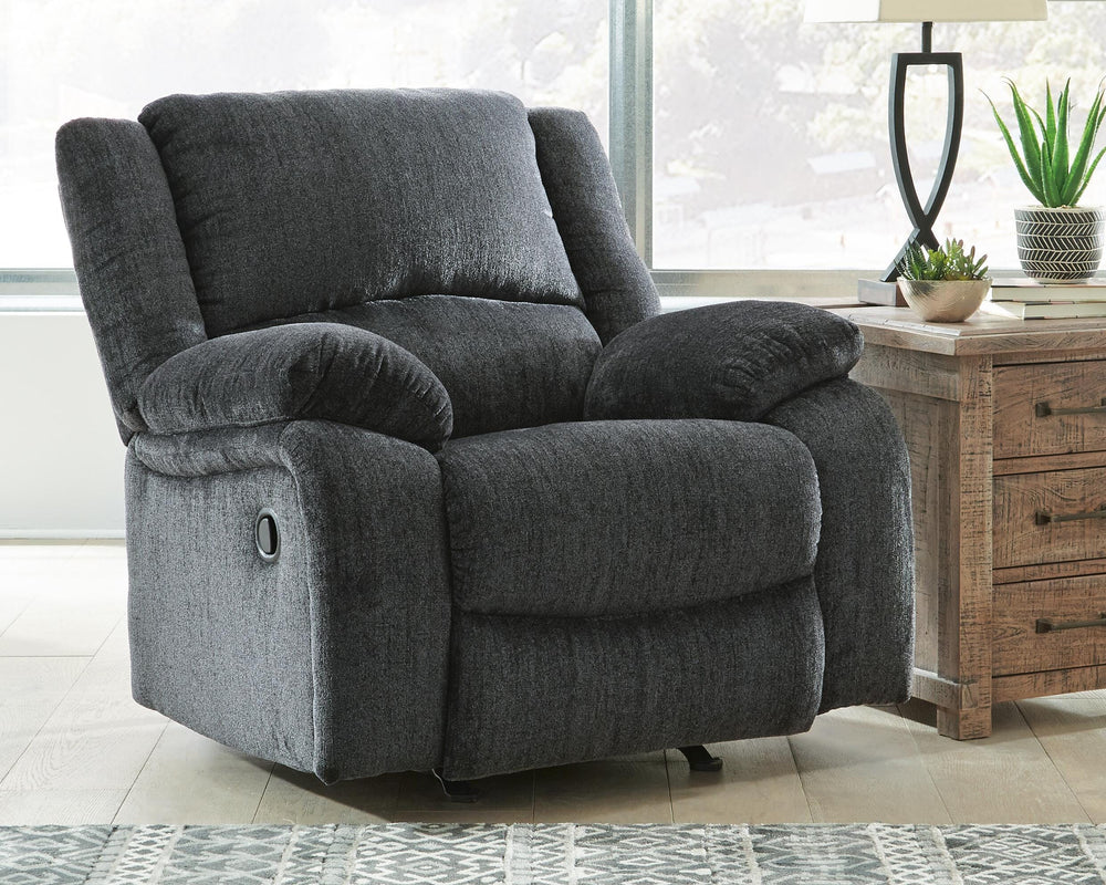 Draycoll Recliner - Dark Gray (2)