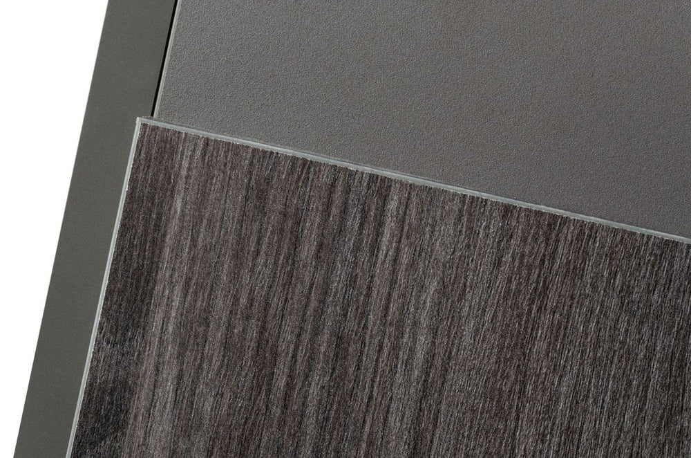 Lucia - Italian Modern Elm and Matte Grey Chest