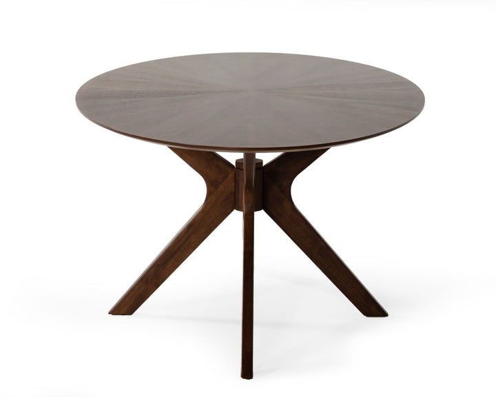Prospect  Modern Oval Walnut Dining Table