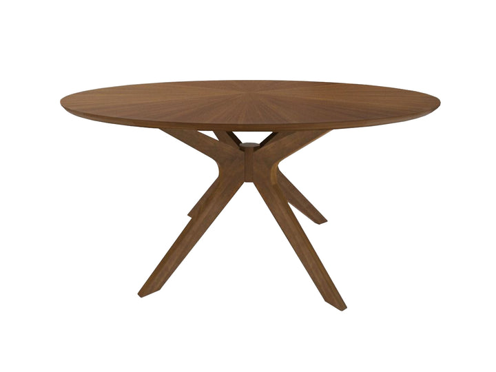 Prospect  Modern 47" Round Walnut Dining Table