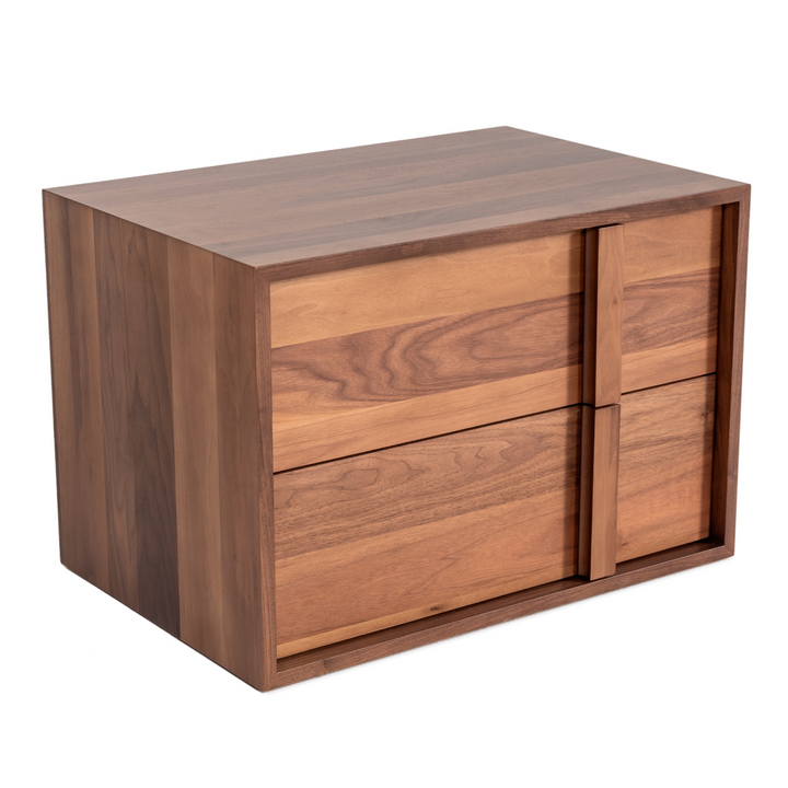 Berlin - Modern Walnut Nightstand