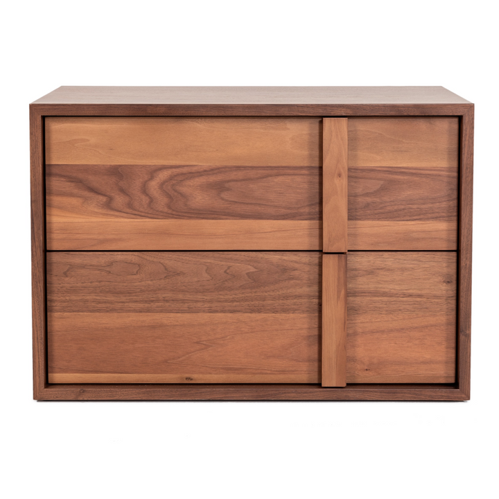 Berlin - Modern Walnut Nightstand - View 4
