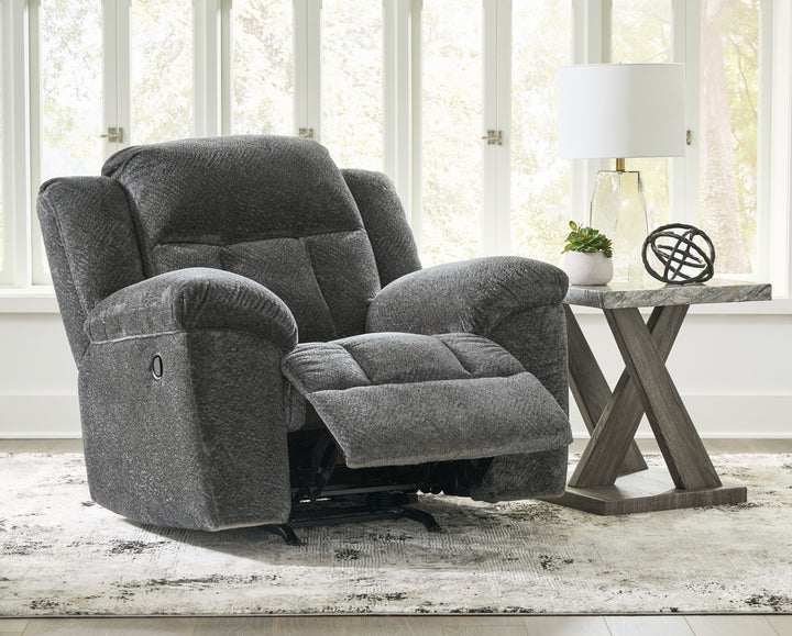 Frohn - Rocker Recliner - Graphite