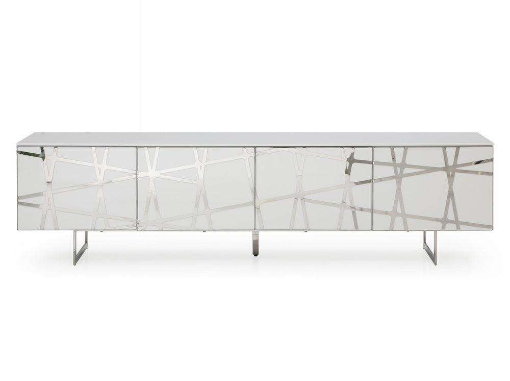 Kilson - Modern White TV Stand - View 6