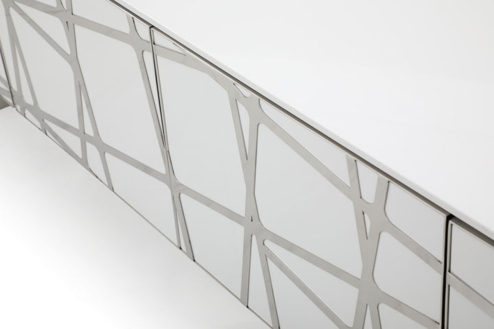 Kilson - Modern White TV Stand