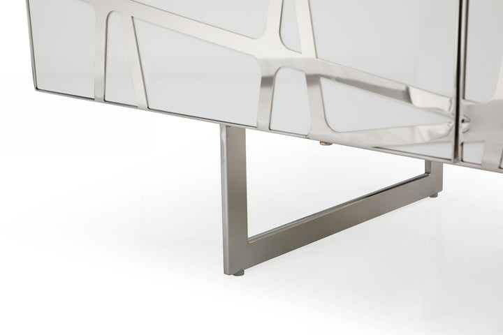 Kilson - Modern White TV Stand