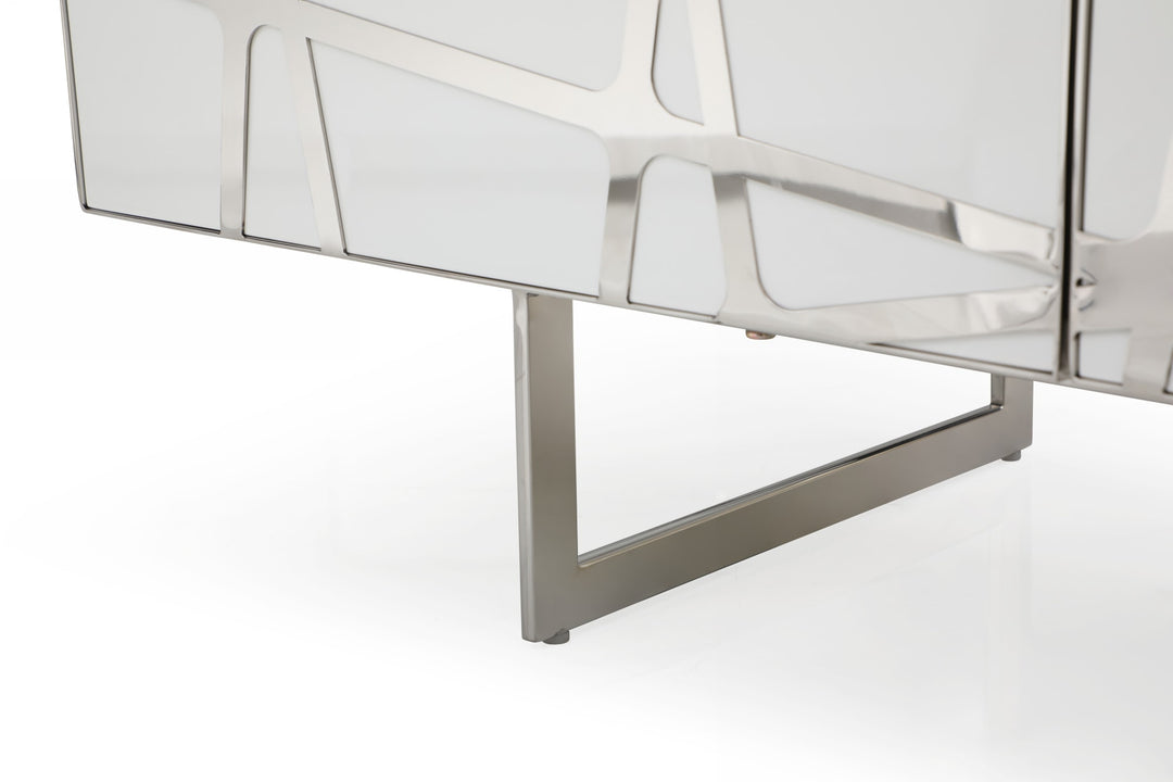 Kilson - Modern White TV Stand