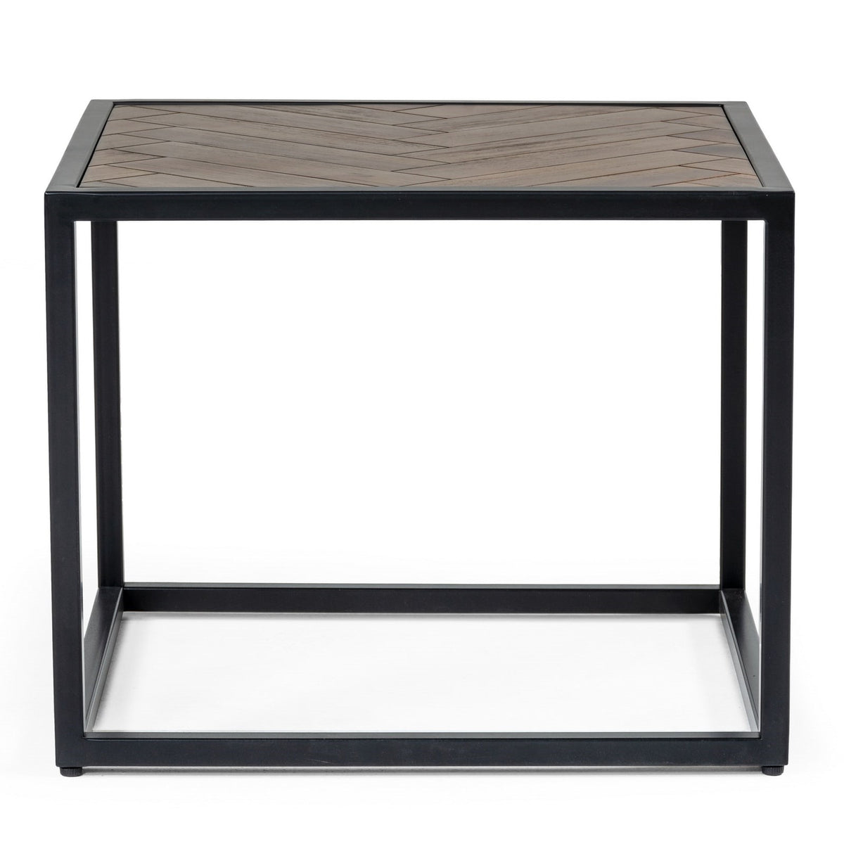 Pasada - Industrial Brown Acacia End Table