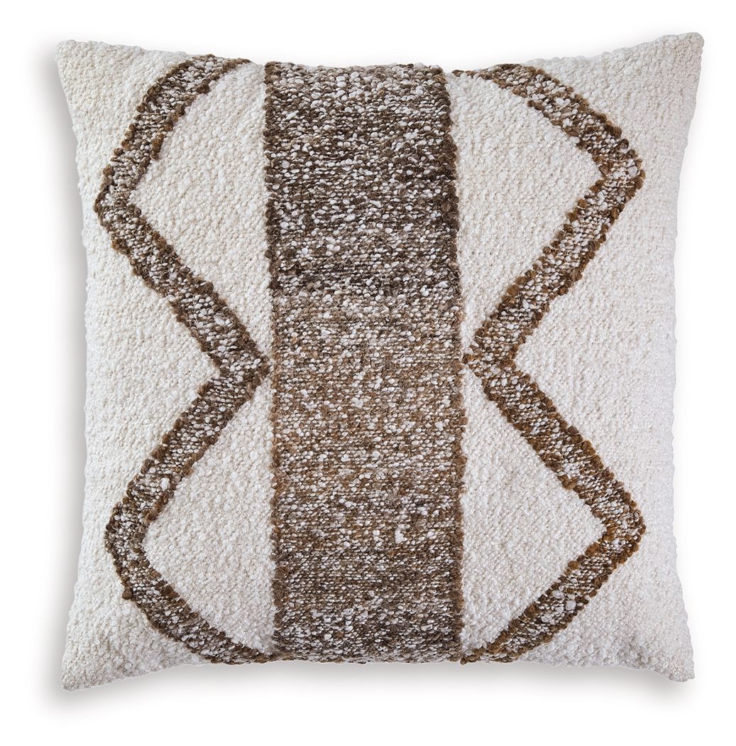 Brettwood - Pillow (Set of 4) - Ivory / Brown by Ashley Furniture product image