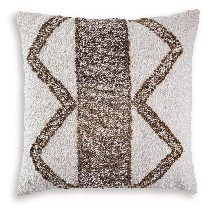 Brettwood - Pillow (Set of 4) - Ivory / Brown by Ashley Furniture product image