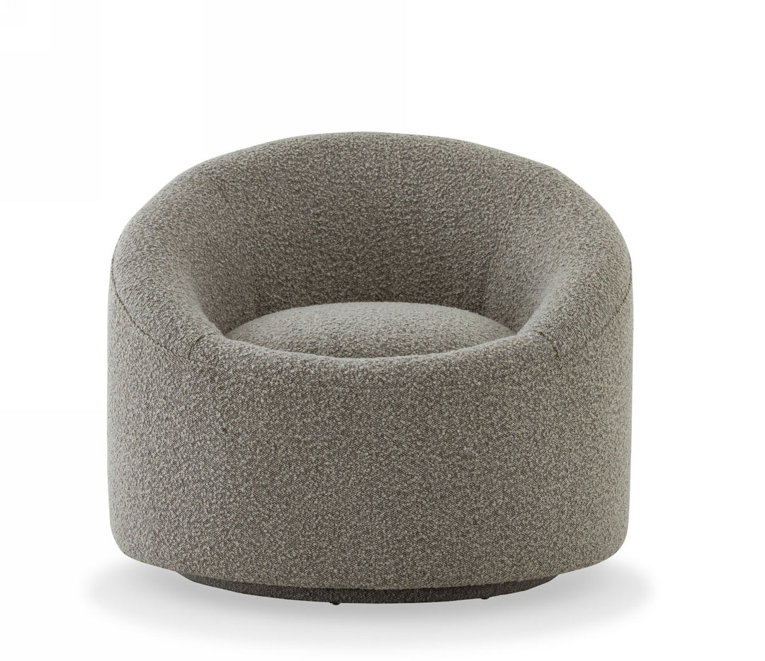 Frontier - Glam Grey Fabric Accent Chair