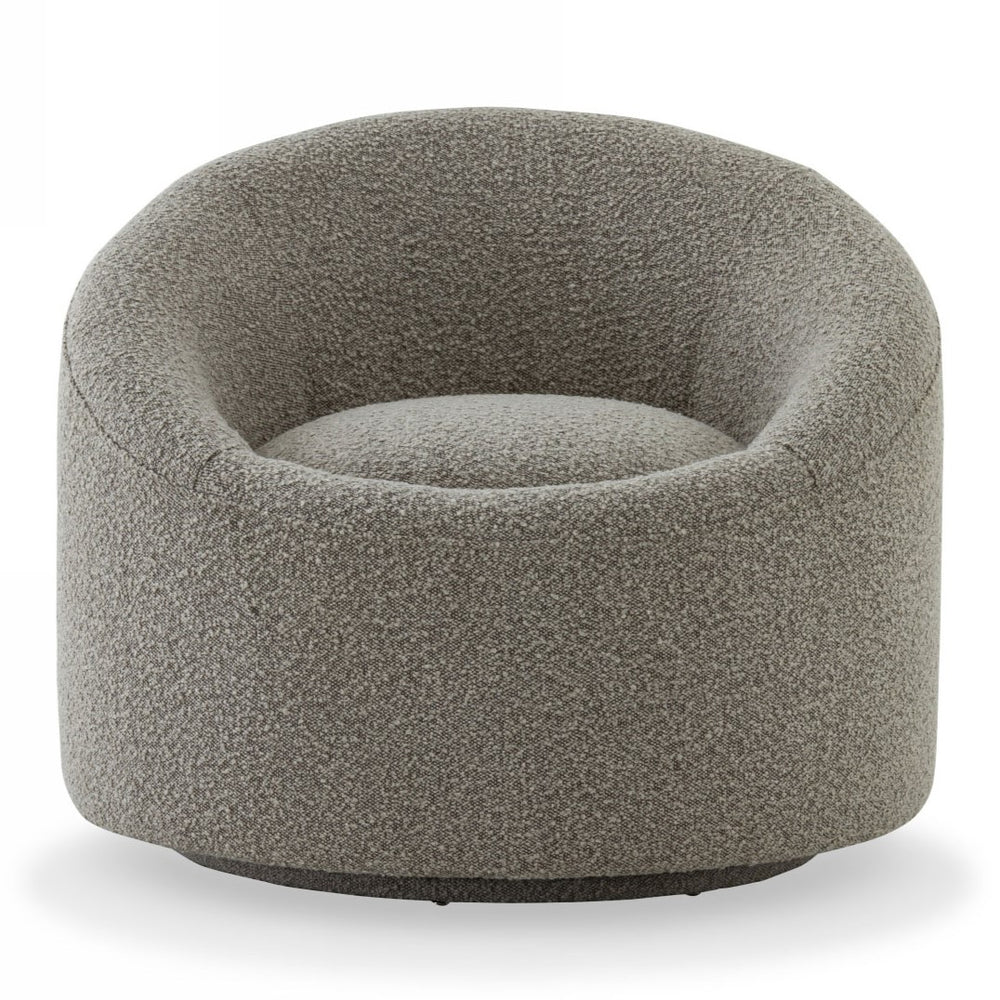 Frontier - Glam Grey Fabric Accent Chair - View 3