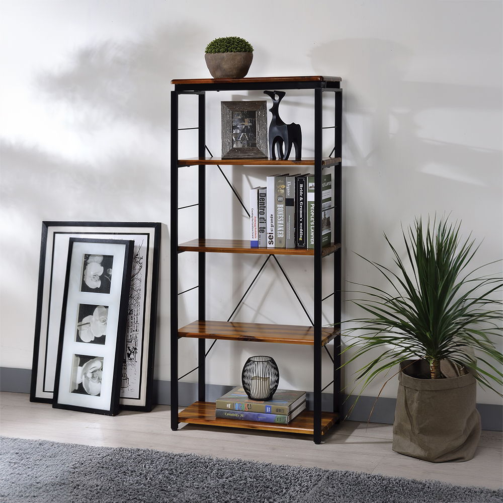 Jurgen - Bookshelf - Oak & Black